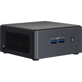 Intel NUC 11 Pro NUC11TNHI30 Home & Business Mini Desktop Black i3-1115G4 2-Core, 16GB RAM, 512GB PCIe SSD + 1TB HDD (2.5), UHD, WiFi, Bluetooth, 2xHDMI, Win 10 Pro (Renewed)