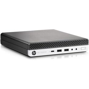 HP Elitedesk 800 G3 Mini Business Desktop (Intel Quad Core i5-6500T, 16GB DDR4 RAM, 512GB SSD) Type-C, DisplayPort DP, WiFi, WiFi, Ethernet, KeyboardMouse, Windows 10 Pro 64-bit (Renewed)
