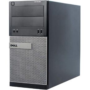 Dell Optiplex 3010 Tower PC Business Desktop Computer - Quad Core Intel i5 3rd Gen, 16GB RAM, 1TB HDD, New Keyboard, Mouse, WiFi, Windows 10 Home(Renewed)