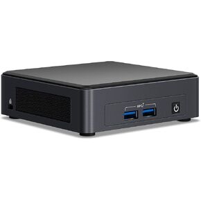 Intel NUC 11 Pro NUC11TNKV5 Performance Mini Desktop Computer/Mini PC/HTPC,Intel Core i5-1145G7 vPro Processor Upto 4.4 GHz Turbo,4 Cores,8 Threads,Intel Iris Xe Graphics(Slim, 8G RAM+256G SSD)