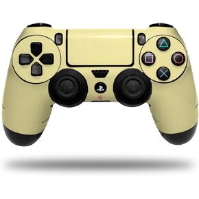 Skin Compatible with Sony PS4 Dualshock Controller PlayStation 4 Original Slim and Pro Solids Collection Yellow Sunshine (Controller NOT Included)