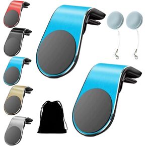 Joyeloo, Joyeloo Phone Holder, Joyeloo Magnetic Phone Holder for Car, Non Slip, 360 Rotating Car Phone Mount Magnet for Any Smartphone (Black+Sliver+glod)