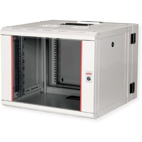 Pro 7 HE Wall Housing 19 Inch 600 x 600 W x D Two-Piece Swivel Grey