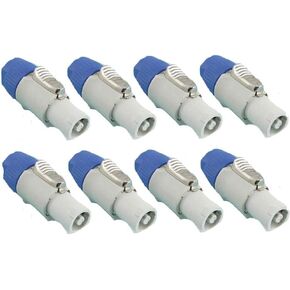 8 Procraft PC-TSC044 AC Cable End Power Out Gray 20amp Mates W/Neutrik PowerCon