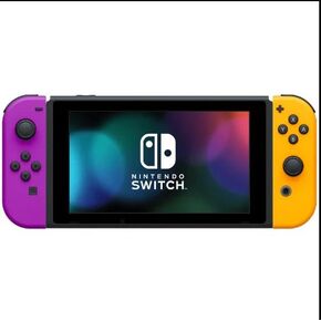 Nintendo Switch 32GB Console - With Neon Purple/Neon Orange Joy-con (Renewed)