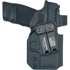IWB Kydex Holster متوافق مع Springfield Hellcat - Optic جاهزة وقابلة للتعديل والاحتفاظ - داخل حزام الخصر الخفي - مصنوع في الولايات المتحدة الأمريكية