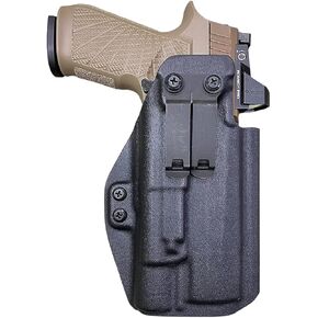 Black Kydex IWB Holster Compatible with Sig P320 M18 Surefire X300 Ultra B