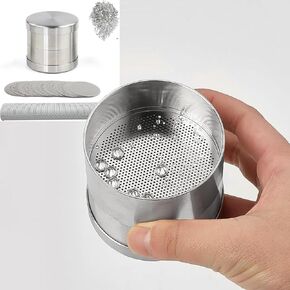 Diamond Sorting Sieve Set, with Sieve Plate Frame, 3 Specifications to Choose from: Diameter 48/65/80mm, Recalculate The Arrangement Aperture Design