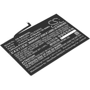 6750mAh/3.85V Battery Replacement for Samsung SM-X200, SM-X205, Tab A8 10.5, P/N: HQ-6300SA, HQ-6300SD