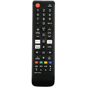 Remote Control Original Part for Samsung Smart TVs UN50CU8000BXZA UN50CU8000FXZA UN55CU8000BXZA UN55CU8000DXZAUN55CU8000FXZA UN58CU8000BXZA, black
