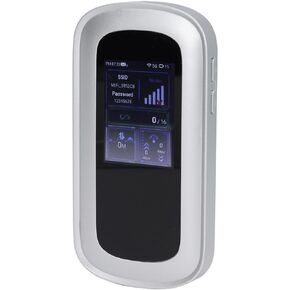5G WiFi 6 Mobile Hotspot High Speed Router for Travelers and Silver Players 5.3 X 2.8 X 0.5 Inch