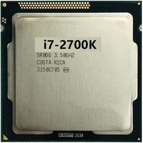 I7-2700K CPU Used 4-Core 8-Thread Desktop Processor 3.5 GHz 8M 95W LGA1155
