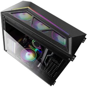 Computer Case Replacement RGB Led Mid Tower Pc Case Acrylic Side Window
