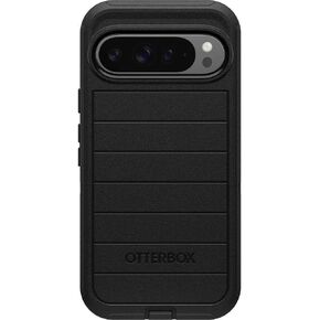Otterbox Google Pixel 9 Pro XL (فقط) - Case Series Defender - Black - CASE فقط - الوعرة ودائمة - مع حماية الميناء - حماية الدفاع الميكروبي - عبوة غير راكدة