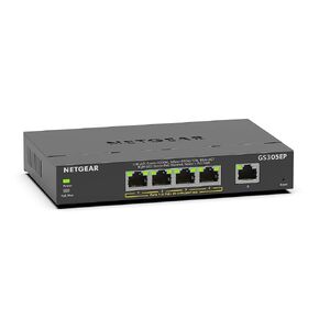NETGEAR 16-Port PoE Gigabit Ethernet Plus Switch (GS316EP) - Managed, with 15 x PoE+ @ 180W, 1 x 1G SFP Port, Desktop or Wall Mount (Renewed)