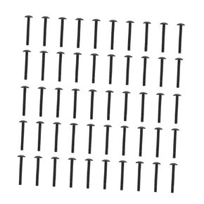 POPETPOP 100pcs Screws for Computer Case Cooling - Fan Mounting Screws for Radiator and Power Supply Easy Installation Tapping Fixing Bolts for Pc Fans