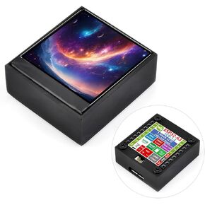 Waveshare ESP32-S3 1.3inch Display Development Board, 240x240 Pixels, ST7789V2 Driver, 6-axis IMU, 262K Colors, SPI Comm, 90° Hardware Rotation Support, with Plastic Case