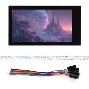 Waveshare 1.9inch Touch LCD Display Module, Micro LCD Display, 172×320 Resolution, IPS, SPI and I2C Communication, 262K Display Color