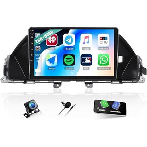2G+64G Car Stereo Radio for Honda Odyssey 2011-2017 with Wireless CarPlay Android Auto, Android 13 Head Unit, 9" Touch Screen Bluetooth Car Radio with GPS WiFi FM RDS HD Backup Camera