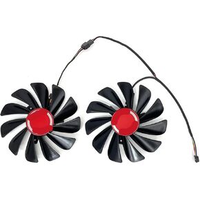 2pcs/set CF1010U12S 95mm RX590 RX580 GPU Graph Card Card Fan