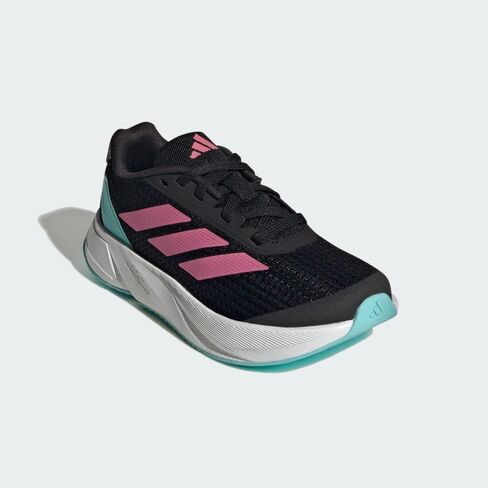 adidas Duramo SL Sneaker, Ivory/Gold Metallic/Hazy Orange, 12.5 US Unisex Little Kid in Saudi Arabia