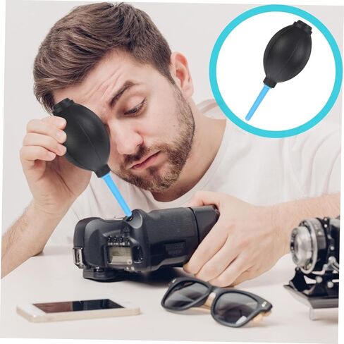 Happyyami 3pcs Blower for Camera Lens Sensor Computer Cleaning أداة نظافة الغبار خفيفة الوزن لأجهزة لوحات المفاتيح in Kuwait