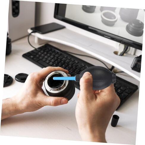 Happyyami 3pcs Blower for Camera Lens Sensor Computer Cleaning أداة نظافة الغبار خفيفة الوزن لأجهزة لوحات المفاتيح in Kuwait
