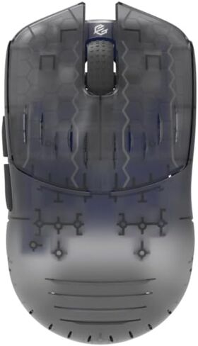 GWolves HT-S2 Lightweight Wireless Gaming Mouse, ~33Gram,8K-Report, Low Latency, PAW3395 26,000 CPI, Nrf52840 High-Performance CPU, 6 Programmable Btns, On-Board Memory, PC/Mac and Laptop (Green) in Kuwait