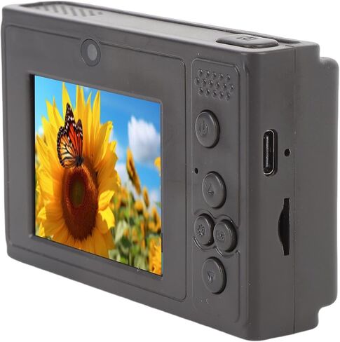 كاميرا رقمية Cuifati 48 ميجابكسل مع HD 1080 بكسل ، استشعار الضوء التلقائي وشاشة 2.4 بوصة ، كاميرا فيديو بدون مرآة ، ضبط تلقائي للتصوير الفوتوغرافي (الأسود) in Saudi Arabia
