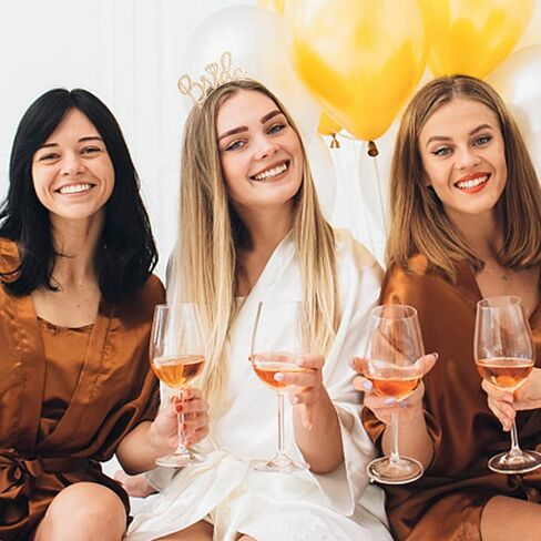 Casoty Bride Headband، تاج العروس الفضي، Bride to Be Headband، حجر الراين العازبة عقال، عقال دش الزفاف لحفل الزفاف، غطاء رأس الزفاف هدية دش الزفاف in Kuwait