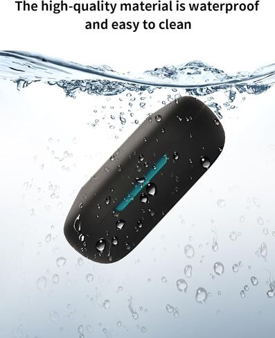 Compatible with JLab Go Air Sport Wireless Earbuds,Premium Silicone Shockproof Protection Skin Touch Charging Port Accessible, Front LED Visible with Lanyard,Black. in Saudi Arabia