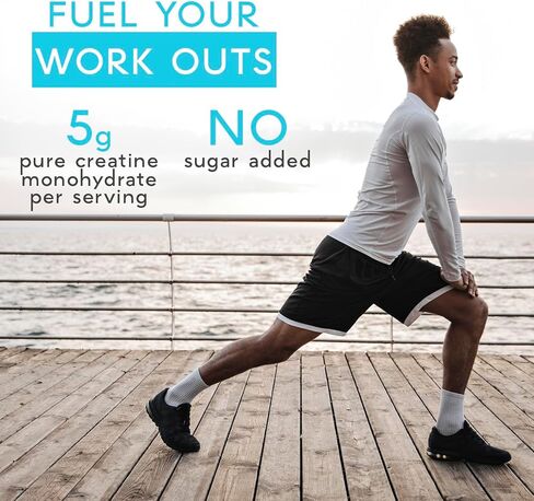 Creatine Monohydrate Gummies for Men & Women, 100% Creatine Mixed Berry Gummies, 5g per Serving + Vegan, Sugar Free + Strength, Energy, Muscle & Booty Gain - 120 Count in Saudi Arabia