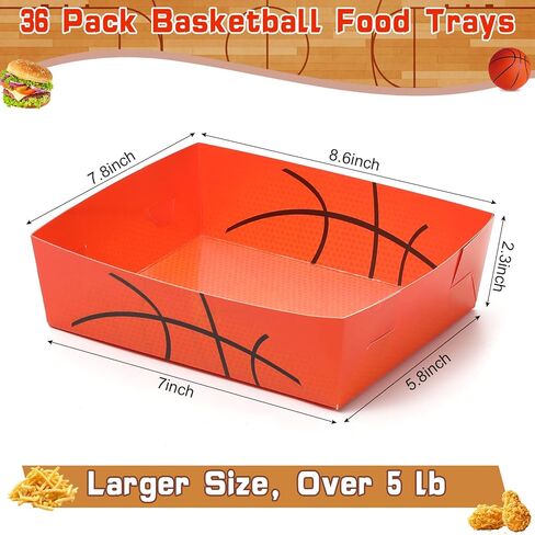 Teling 36 Pack Golf Ball Party Supplies 5 lb Golf Party Plates Large Paper Trays Food Boats Disposable Golf Plates Bowls Nacho Serving Tray for Sports Golf Themed Birthday Party Decorations Favors in Saudi Arabia