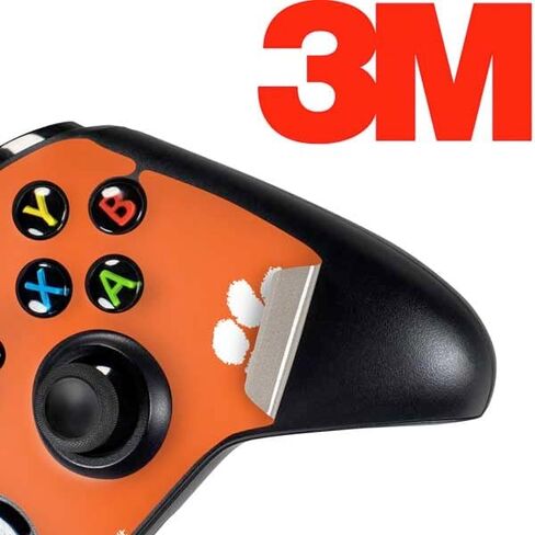 Skinit Decal Gaming Skin Compatible with Xbox One Controller - Officially Licensed Clemson University Tiger Print Purple Design in Saudi Arabia