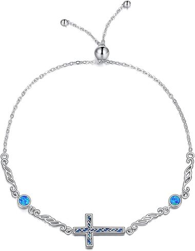 Heart Bracelet 925 Sterling Silver Moonstone Hollow Heart Bracelets Forever Love Heart Charm Chain Bracelet Jewelry Gifts for Women Girls in Saudi Arabia