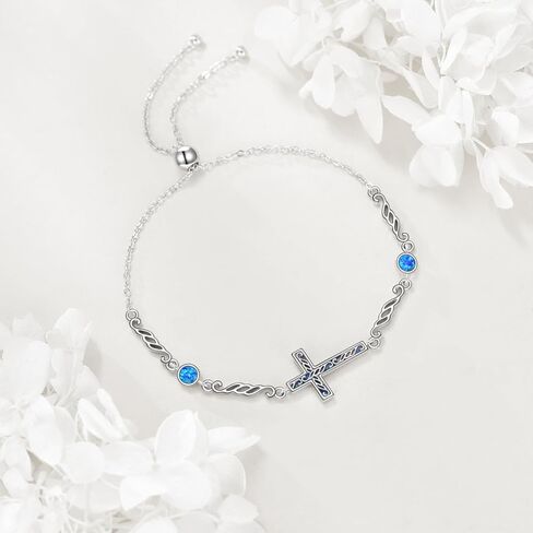 Heart Bracelet 925 Sterling Silver Moonstone Hollow Heart Bracelets Forever Love Heart Charm Chain Bracelet Jewelry Gifts for Women Girls in Saudi Arabia