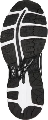 ASICS Men's Gel-Nimbus 24 Mesh Knit Running Shoes, 8.5, Black/Black in Saudi Arabia