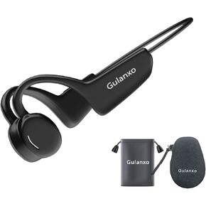 Open Ear Headphones, Lightweight and Comfortable Open Wireless Earphones, 15HBluetooth Playback 5.3 Sports Earphones, Built-in Microphone, Suitable for Sports Running,Exercise, Black
