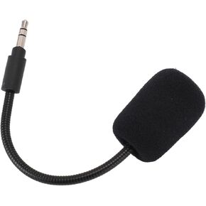 Gaming Mic, 3.5mm Microphone Detachable Microphone Replacement Game Mic 3.5mm Plug Microphone for Logitech G233 G433 GRPO Gaming Headset