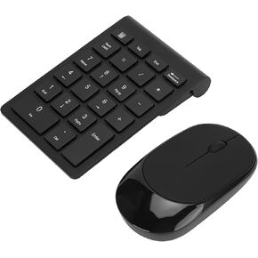 Number Pad For Laptop, Numeric Keypad For Laptop 2.4G Ultra - Thin 22 - Key No Switch Digital Keyboard Mouse Set Laptop Accessories For RF304T