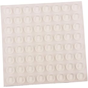 Nail Protection Silicone Keyboard Stickers for Typing, Protective Nail Keyboard Stickers, Keyboard Stickers for Long Nails, 12x4mm 64pc