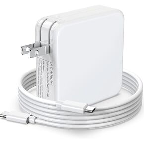 100W Mac Book Pro/Air USB C Charger - Fast Travel Laptop Charger Adapter for Mac Book Pro/Air,13,14,15,16 inch,i Pad, i Phone 14 Pro,and All USB C Type C Device USB C to C Cable Included