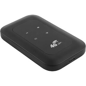 KIMISS 4G LTE Mobile WiFi Hotspot for Asia - 150Mbps HighSpeed 10-User Connection Portable Router with SIM Card Slot