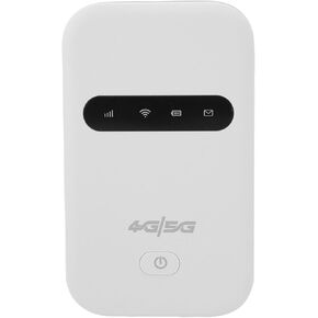 ZJchao 4G LTE Router 300Mbps Mobile Hotspot SIM Card Slot Support 10 Users 3000mAh Battery