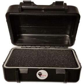 GTM Versatile Waterproof Mini Magnetic Case Compatible With GL200, GL300, GL300W, GL300MG, GL320MG GPS Trackers Magnet-Mount Geocaching Locker Box Hide Your Keys Container (Hinged version - Plus Case)