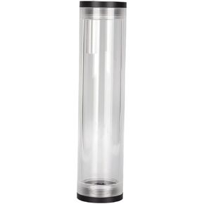 Water Cooling Reservoir,210mm/8.3in Computer Water Pump Tank,G1/4in Thread PC CPU Water Cooling System Heat Exchanger Tool,Cylindrical CPU Water Cooler