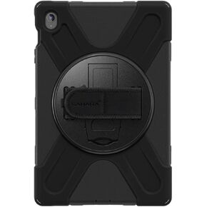 SaharaCase - Raider X Series Heavy Duty Hand Strap Case for Galaxy Tab S10 FE+, Black, (TB00473)