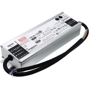 Mean Well HLG 120W 350mA LED Driver HLG-120H-C350B Switching Power Supply Converter Transformer with IP67 PFC Function Metal Case 3 in 1 Dimming