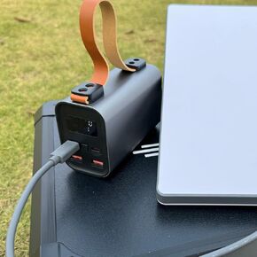 بطارية Starlink Mini ، 100W ، 30000mAh ، مع حزمة البطارية لاتخاذ Star Link Mini 20V 5A ، منفذ شحن Type-C