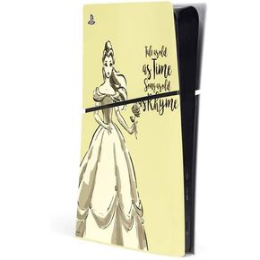 Skinit Decal Gaming Skin Compatible with PS5 Slim Digital Edition Console - Officially Licensed Disney Princess Its A Princess Thing Art Design